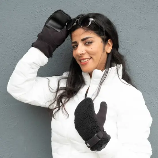 Isotoner Adult Berber Mittens image {2}