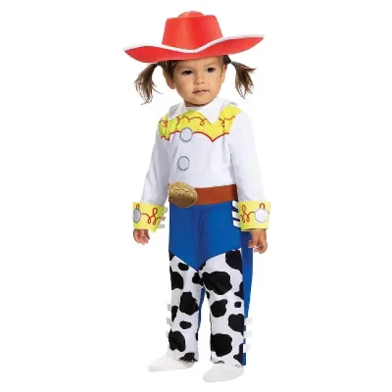 Disguise Toddler Girls' Toy Story Jessie Deluxe Costume - Size 12-18 Months - White image {1}