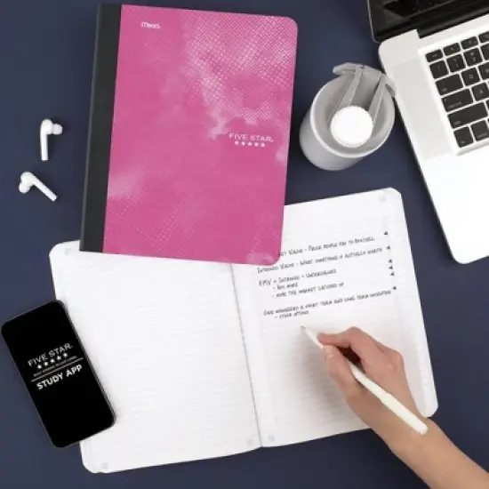 Five Star Active Comp Book Pink 80ct image {5}