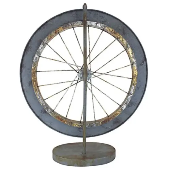 Design Toscano Carnival Game Wheel of Chance Metal Sculpture image {4}