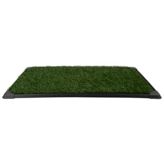 PETMAKER 35.5x23.5in Dog Grass Pad with Tray image {8}