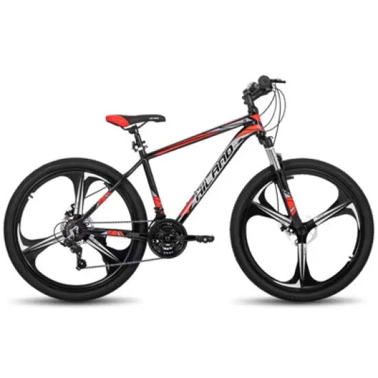 HILAND 26" Mountain Bike for Men Women, 3/6/Multi-Spokes Wheel, 21 Speeds image {15}