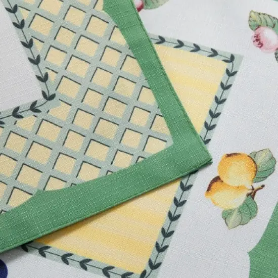 Villeroy & Boch - Fleurence Garden Stain and Water Resistant Placemats, Set of 4 - 14" x 20" image {3}