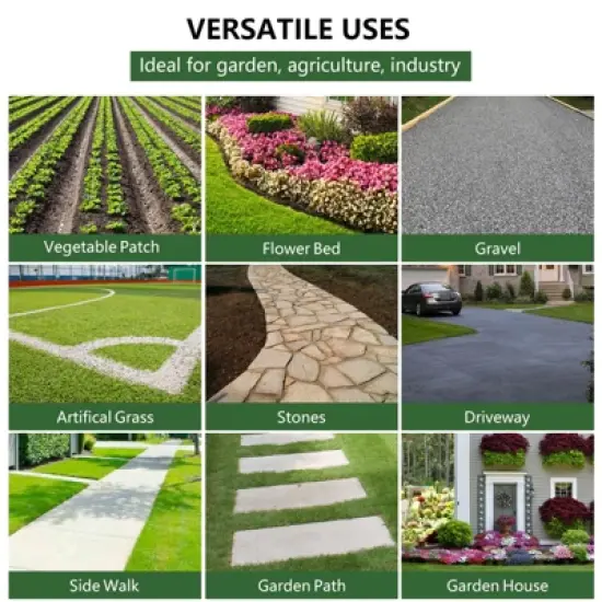 Weed Barrier Landscape Fabric, 3Ft x 300Ft, Heavy Duty 5.8 Oz Woven Geotextile for Weed Control, Garden Ground Cover Mat, Durable, Tear-Resistant image {6}