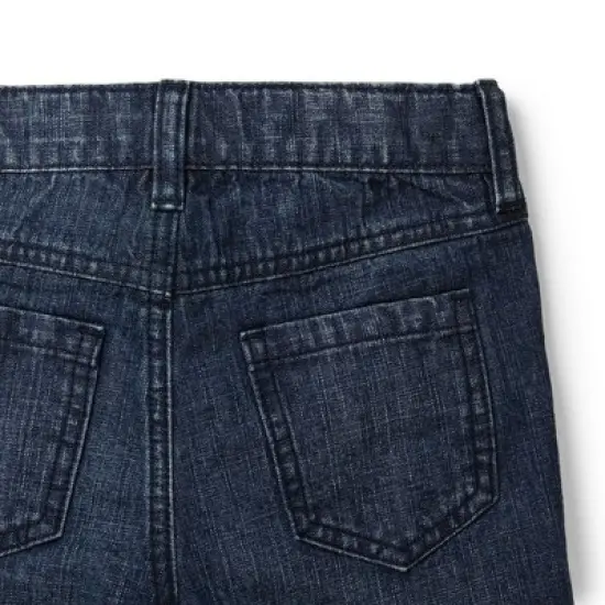 Hope & Henry Boys' Straight Leg Denim Jeans, Toddler image {2}