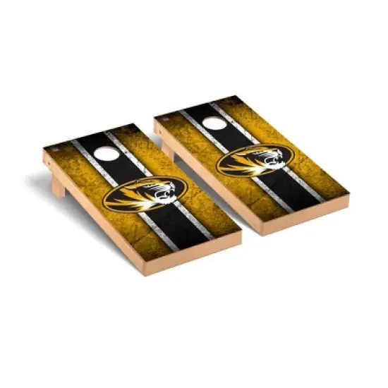 NCAA Missouri Tigers Premium Cornhole Board Vintage Version image {1}