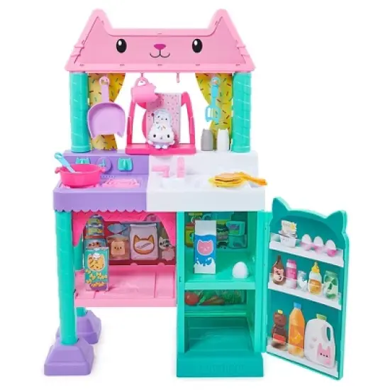 Gabby&rsquo;s Dollhouse, Cakey Kitchen Set for Kids with Play Kitchen Accessories, Play Food, Sounds, Music and Kids Toys for Girls and Boys Ages 3 and Up image {2}