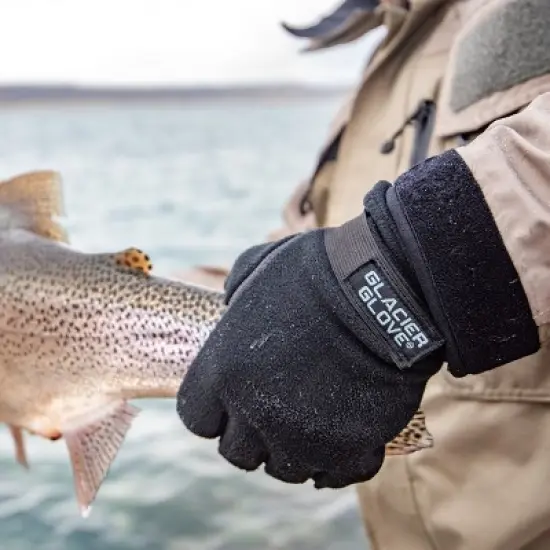 Glacier Glove Alaska River Series Durable Windproof Fingerless Gloves image {3}