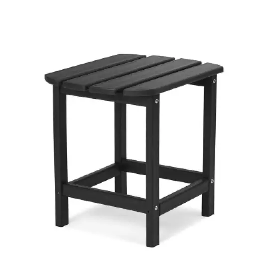 5pk Plastic Resin Adirondack Chair with Side Table & Ottoman - EDYO LIVING
 image {7}