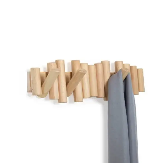 Umbra Picket 5 Hooks Natural Finish image {4}