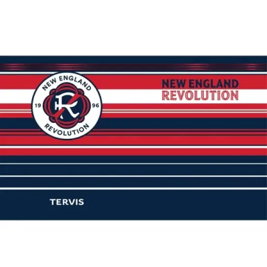 MLS New England Revolution 20oz Hype Stripe Stainless Steel Tumbler image {1}