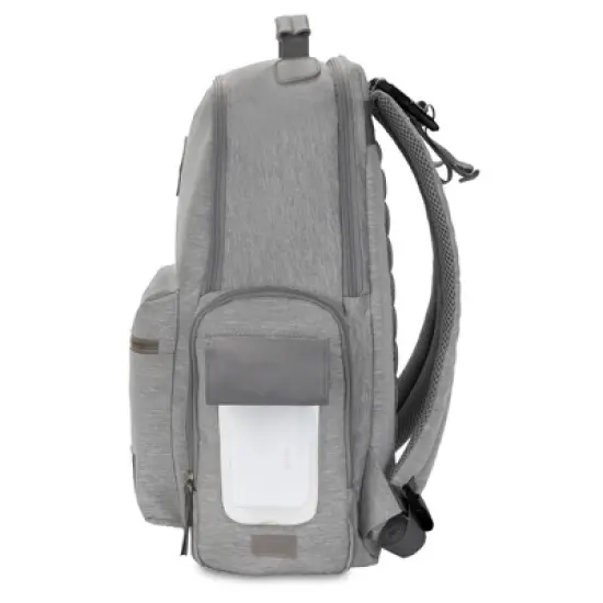 Eddie Bauer Chinook Back Pack Diaper Bag - Gray image {4}