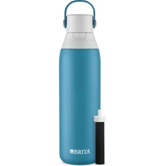 Brita 20oz Premium Double-Wall Stainless Steel Insulated Filtered Water Bottle image {13}