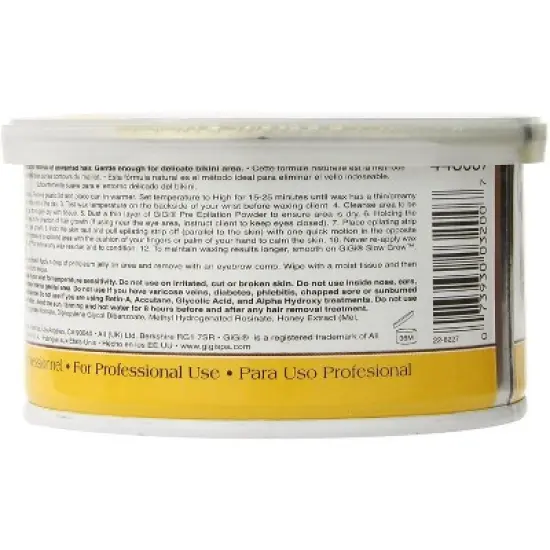 Gigi All Purpose Honee Wax - Original - 8 oz (PACK OF 2) image {2}