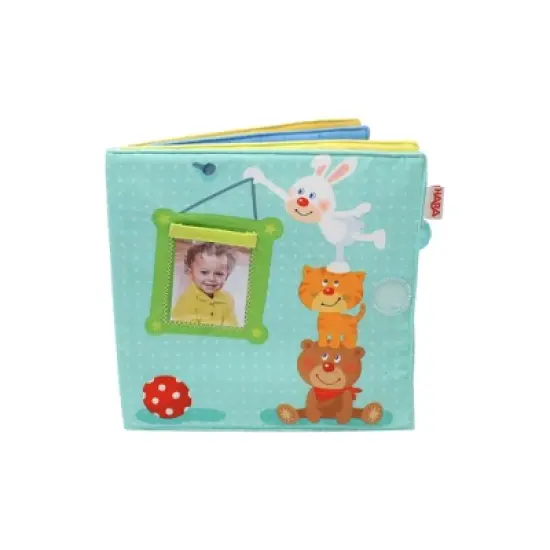 HABA My First Photo Album - Soft Fabric Baby Book Fits Eight 4" x 6" Photos image {2}