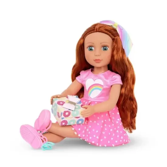 Glitter Girls Cicely Poseable Deluxe 14" Birthday Party Doll image {2}