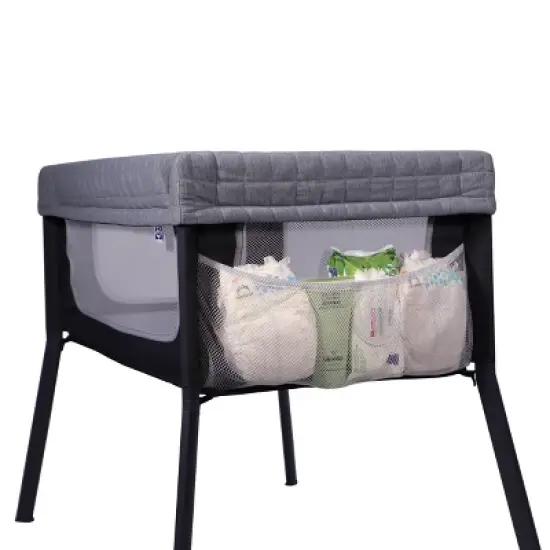 Sealy Cozy Soft Breathable Lightweight Bassinet - Gray image {3}