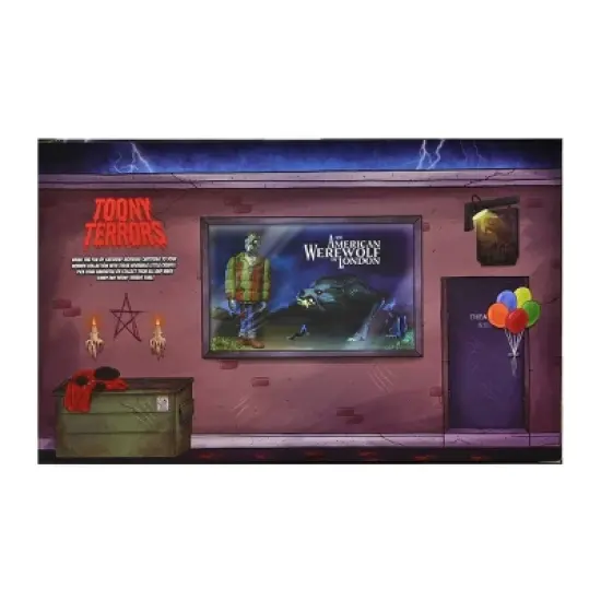 An American Werewolf in London Toony Terrors Jack Goodman and Kessler Wolf 6" Action Figure - 2pk image {2}