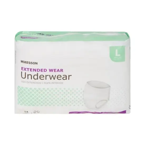 McKesson Incontinence Underwear, Maximum Absorbency, Unisex, Large image {1}