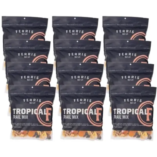 Ferris Nut Co. Tropical Nut Mix - Case of 12/16 oz image {2}