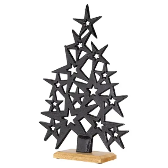 Northlight Super Star Tree Metal Christmas Decoration - 16.5" image {2}