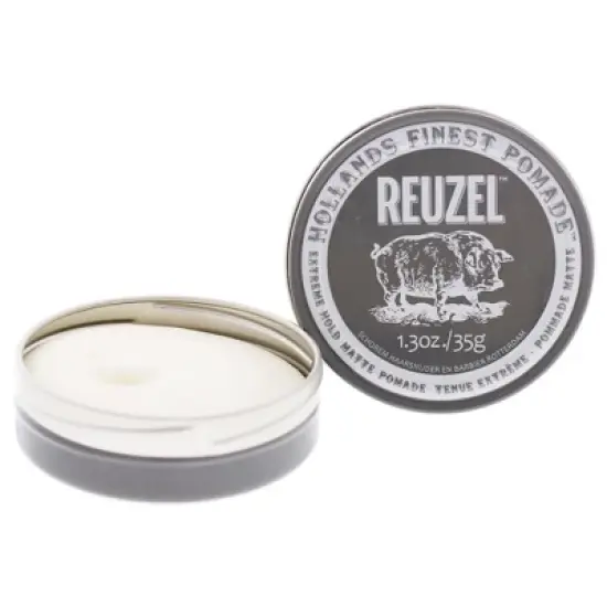 Reuzel Extreme Hold Matte Pomade - Men's Pomade - 1.3 oz image {4}