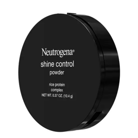 Neutrogena Shine Control Mattifying Face Powder, Lightweight & Oil-Absorbing Powder with Application Sponge - Light Beige - 0.37oz image {4}