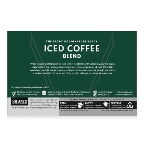 Starbucks Iced Black Coffee - 60ct image {1}