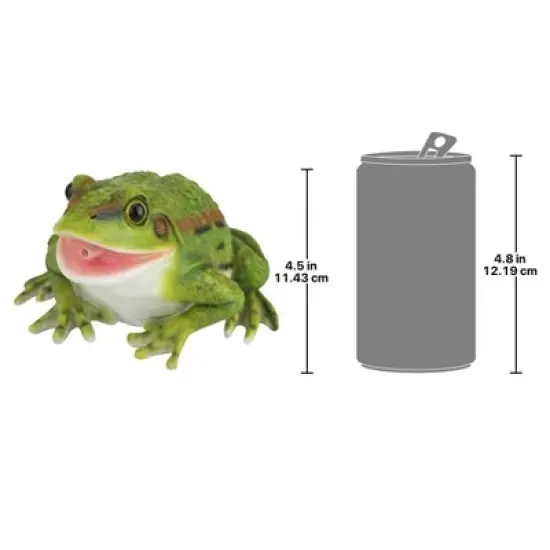 Design Toscano Friendly Frog Piped Toad Spitter Statue image {3}
