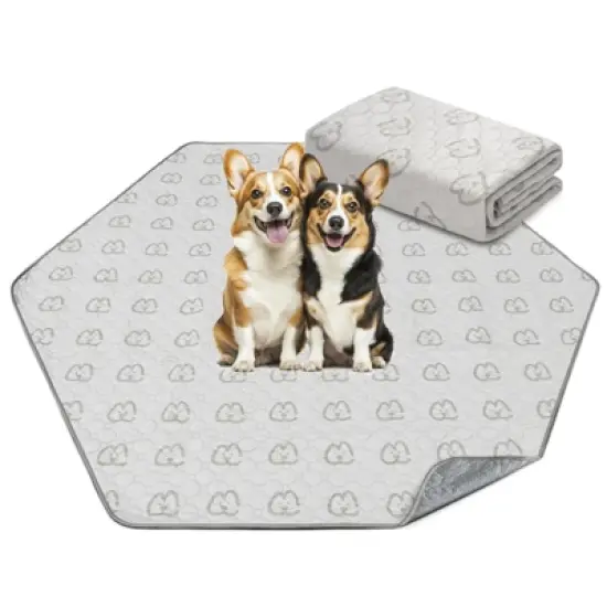 FXW Washable Pee Pads for Dogs, Puppy Pads with Super Absorbent, 1 Pack image {7}