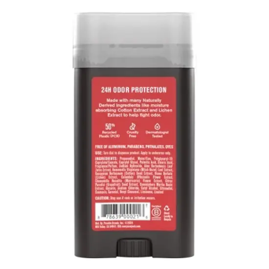 Every Man Jack Cedarwood Men's Natural Deodorant - Aluminum-Free 3oz image {12}