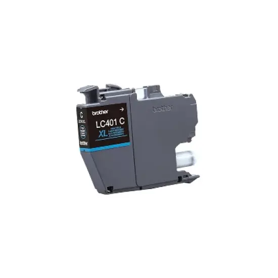 Brother LC401 Cyan High Yield Ink Cartridge Prints Up to 500 Pages (LC401XLCS) image {3}