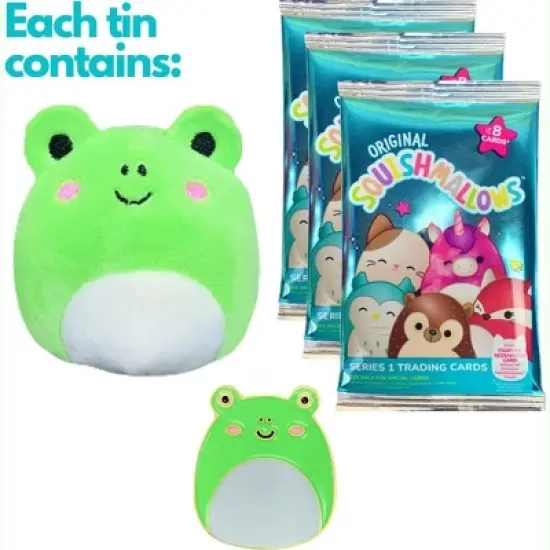 Squishmallows Wendy The Frog Trading Card Tin image {1}