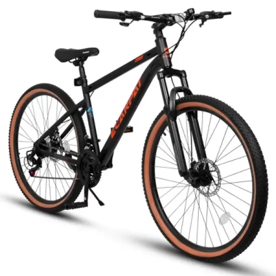 DSVIMOY Bicycles, 27 Inch Mountain Bike for Adults, Commute Bicycle for Men and Women, Green, 70"*27.5"*40" image {5}