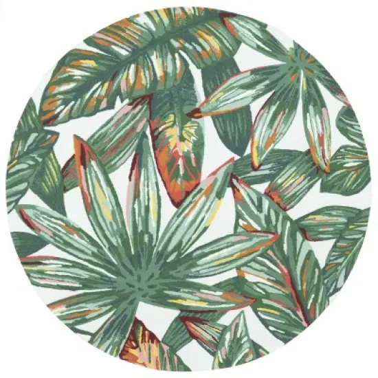 nuLOOM Contemporary Floral Lindsey Indoor/Outdoor Patio Area Rug image {11}