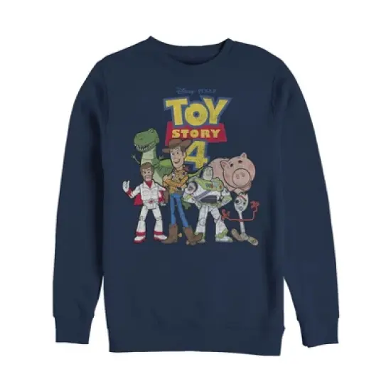 Men's Toy Story Character Logo Party Sweatshirt image {4}