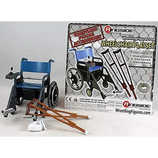 Wheelchair Playset Blue image {1}