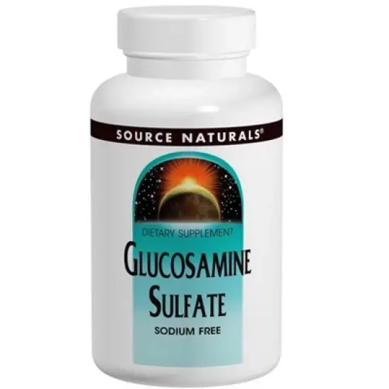 Glucosamine Sulfate 500mg by Source Naturals, Inc.  -  240 Capsule image {1}