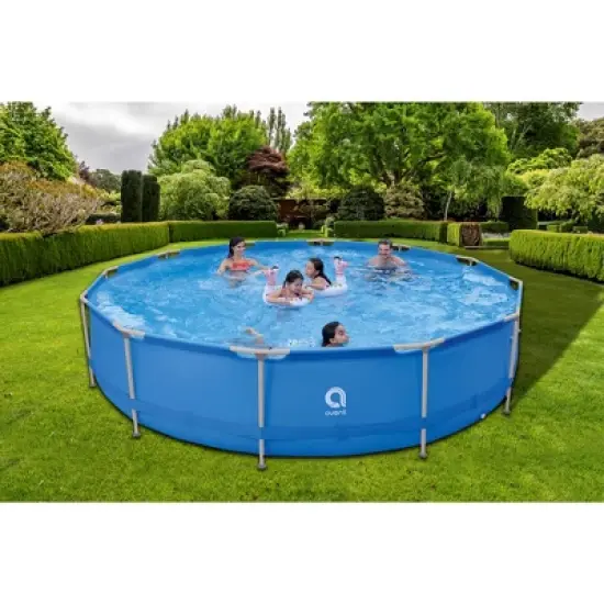 JLeisure Avenli Outdoor Above-Ground Swimming Pool with Easy Frame Connection & Assembly image {3}