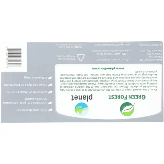 Green Forest Unscented Facial Tissue 2-Ply - Case of 25/175 ct image {2}