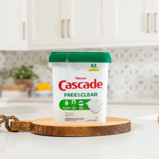 Cascade Free & Clear Dishwasher Detergent Gel - 75oz image {9}