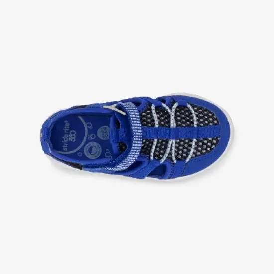 Stride Rite 360 Kids Unisex Taddy Sneaker Sandal | 7 | Blue image {5}