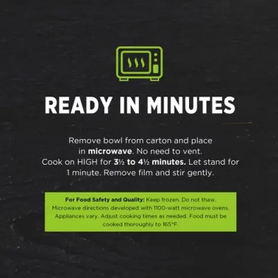 Gardein Ultimate Frozen Vegan Chick'n Fried Rice Bowl - 9oz image {5}