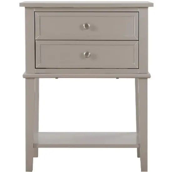 Passion Furniture Newton 2-Drawer Nightstand (28 in. H x 16 in. W x 22 in. D) image {11}