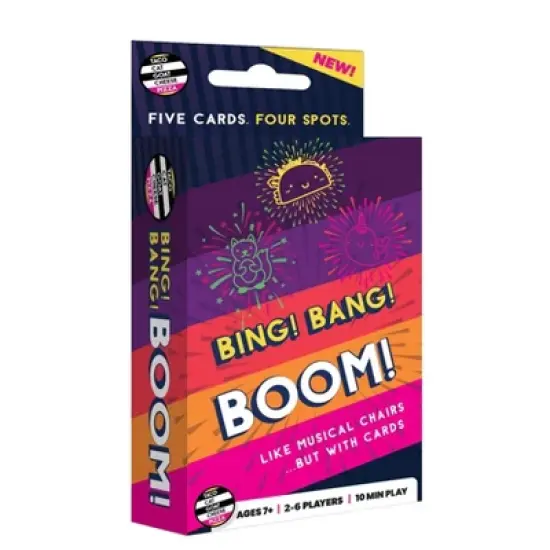 Dolphin Hat Games Bing Bang Boom Card Game: Creative Thinking, 2-6 Players, Party Game with Instructions image {9}