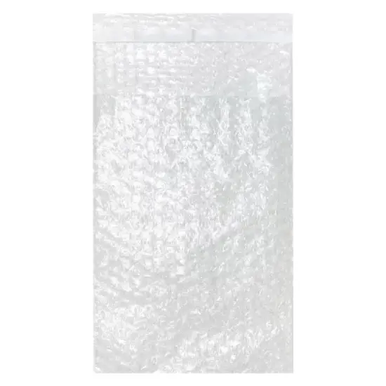 UOFFICE 100 Bubble Out Bags 6" x 8.5" Self-Sealing Pouches image {3}