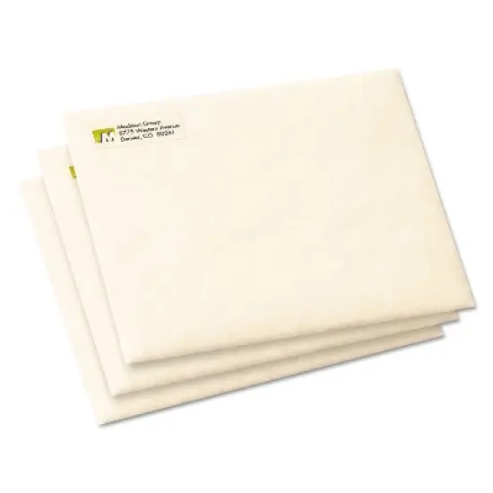 Avery Clear Easy Peel Return Address Labels Inkjet 1/2 x 1 3/4 2000/Pack 8667 image {2}