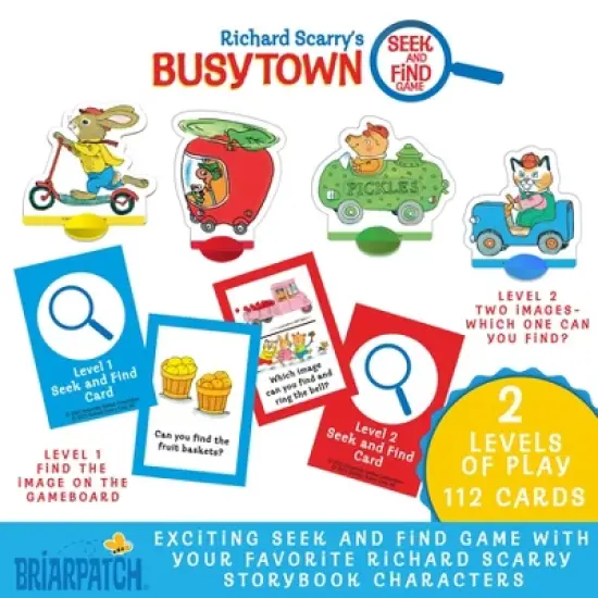 Briarpatch&reg; Richard Scarry Busytown Seek and Find Game image {4}