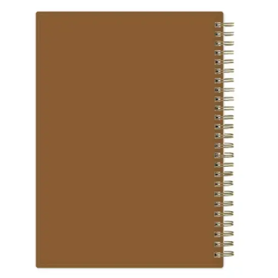 Blue Sky Weekly/Monthly 15 Months Planning Calendar and Notes 5.875"x8.625" Mocha Mousse image {11}