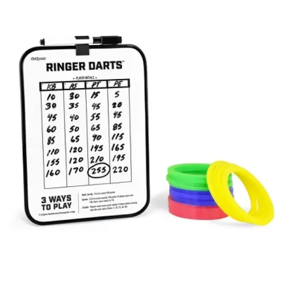 GoSports Ringer Darts Toss Game - Indoor Outdoor Hook Ring Toss Set for Kids & Adults image {4}